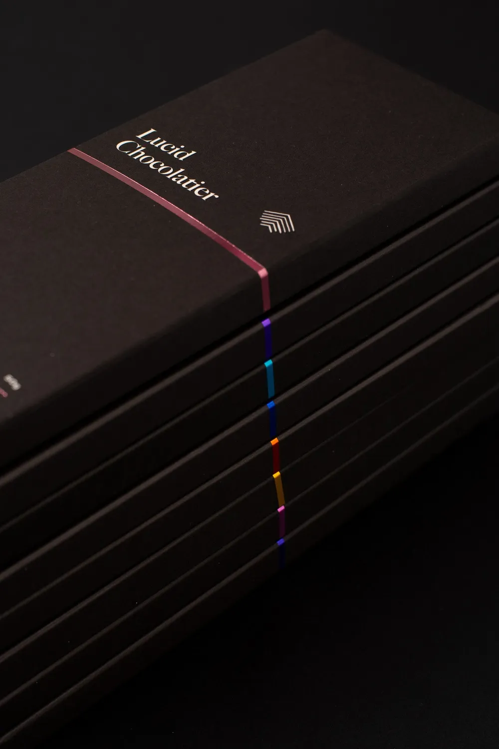Lucid Chocolatier Purist Collection chocoladerepen 8 stuks puur