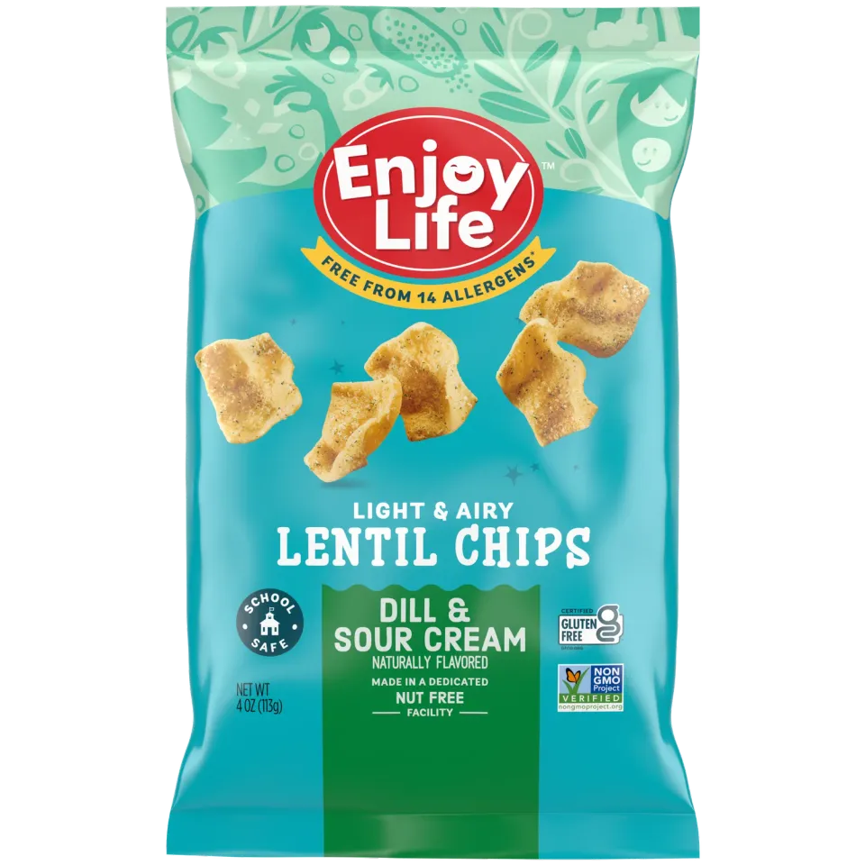 Enjoy Life Foods Lentil Chips linzenchips dille 4 oz