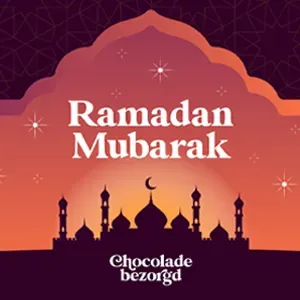 Chocoladebezorgd Ramadan Mubarak cadeau L bonbons