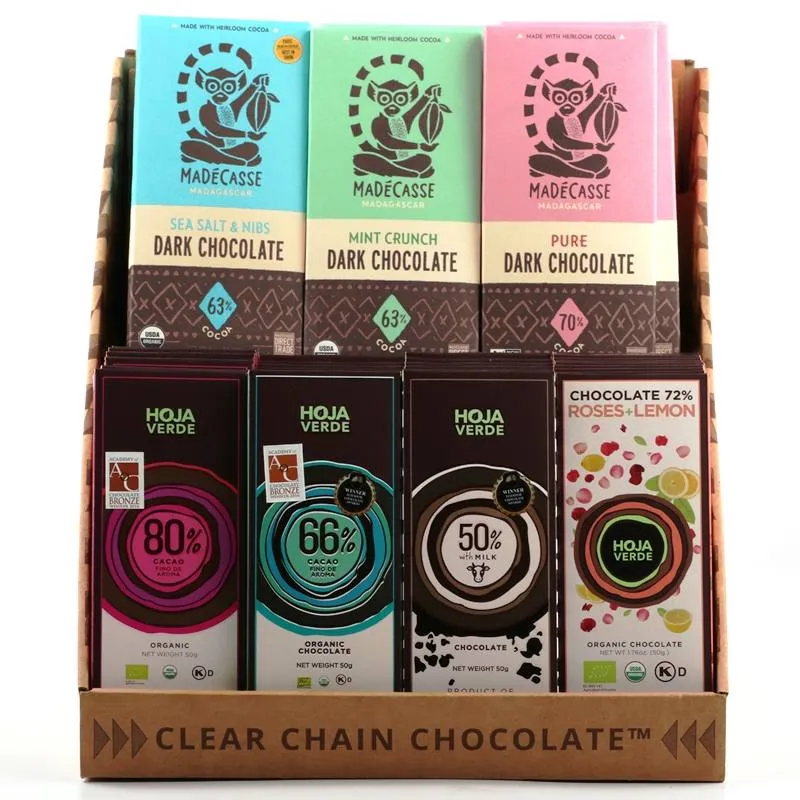 Clear Chox Counter Display Toonbankdisplay Karton