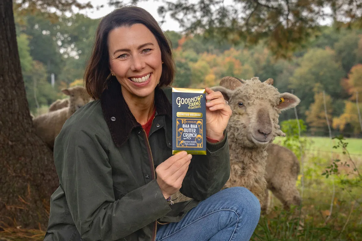 Goodnow Farms Baa Baa Butter Crunch reep schapenboter