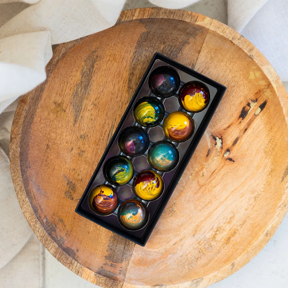 Chocoladebezorgd Vegan bonbons 10 stuks alcoholvrij