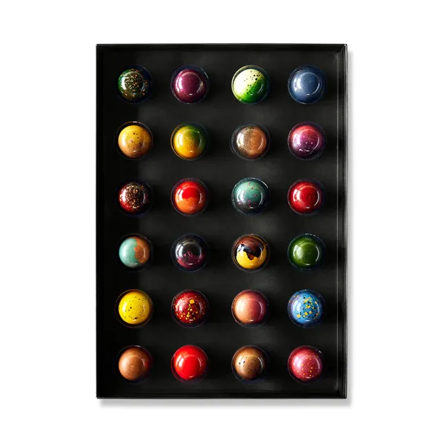 Chocoladebezorgd Alcoholvrije bonbons 24 stuks brievenbus praline