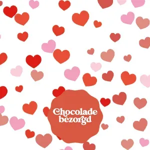 Chocoladebezorgd Hartjes chocolade melk cadeau