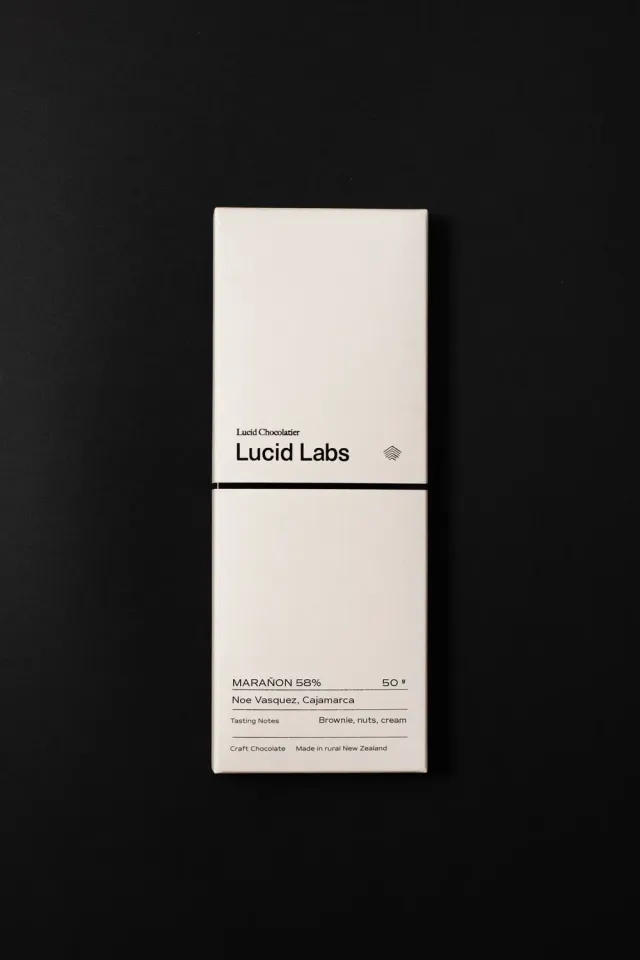 Lucid Chocolatier Marañon 58% chocoladereep donkere melk