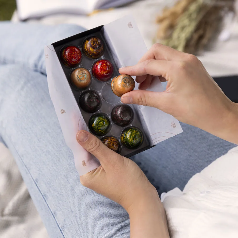 Chocoladebezorgd Vegan bonbons 10 stuks zelf samenstellen