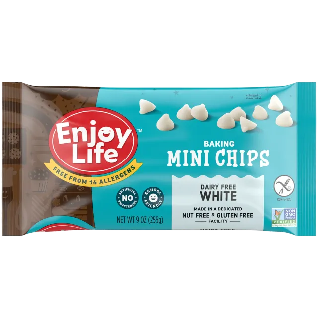 Enjoy Life Foods White Mini Chips witte chocoladechips 9 oz