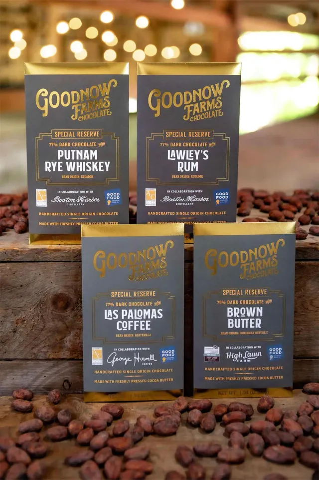 Goodnow Farms Special Reserve chocoladecollectie cadeau 4 repen