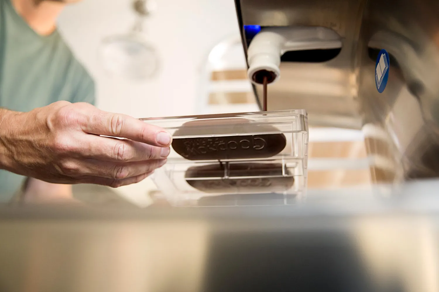 Goodnow Farms Maker’s Choice passievrucht chocoladereep puur fruitig