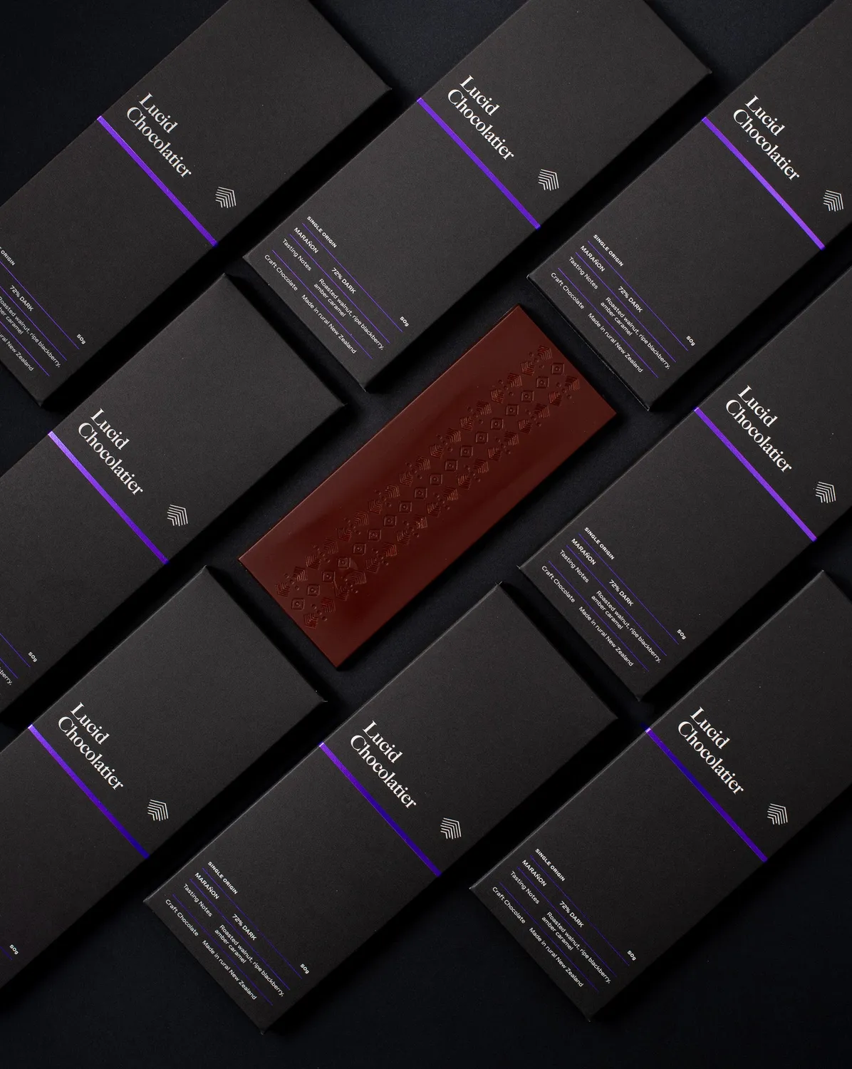 Lucid Purist Marañón 72% chocoladereep puur 50g