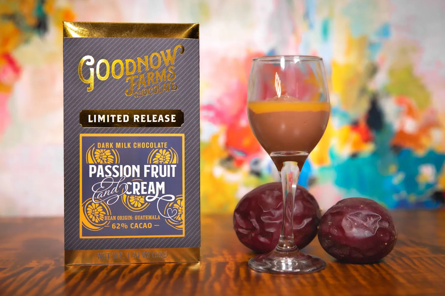 Goodnow Farms Limited Release Passion Fruit Cream chocoladereep