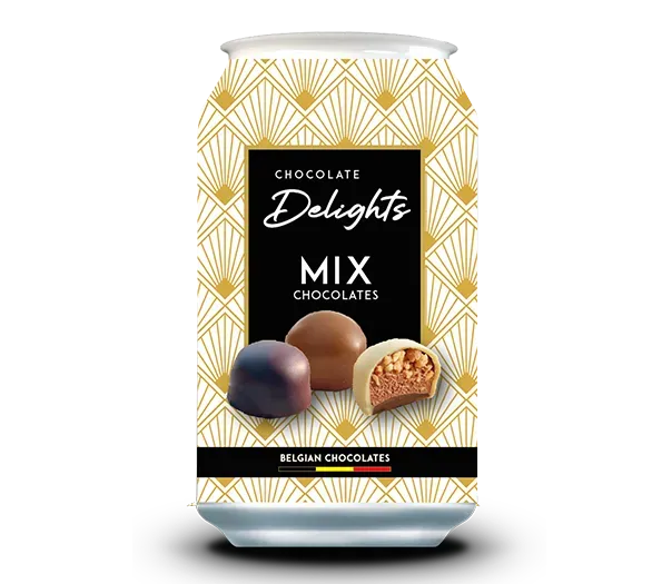 Ovidias Chocolate Delights Mix pralines 65g melk