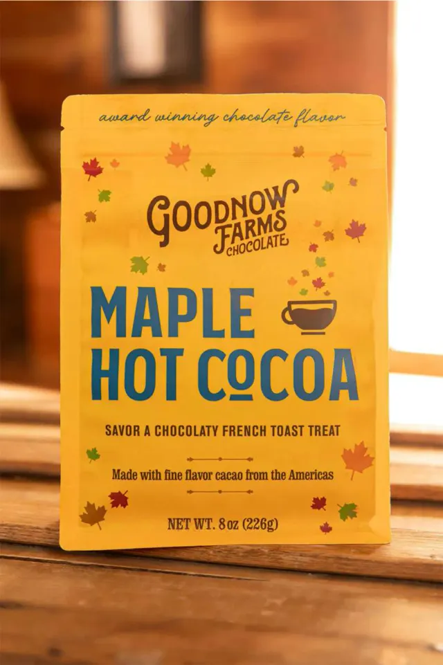 Goodnow Farms Chocolate Maple Hot Cocoa warme choco ahornsuiker