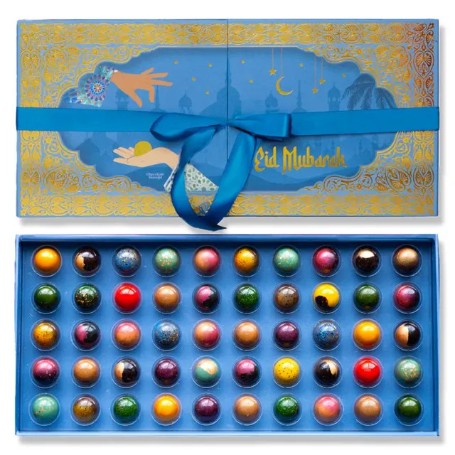 Chocoladebezorgd Eid Mubarak Box bonbons 50 stuks mix