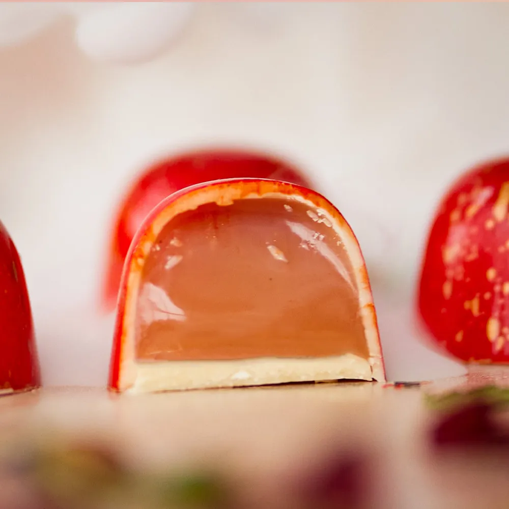 Chocoladebezorgd Valentijn bonbons 10 stuks alcoholvrij