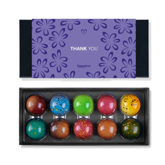 Chocoladebezorgd Bedankt bonbons 10 stuks