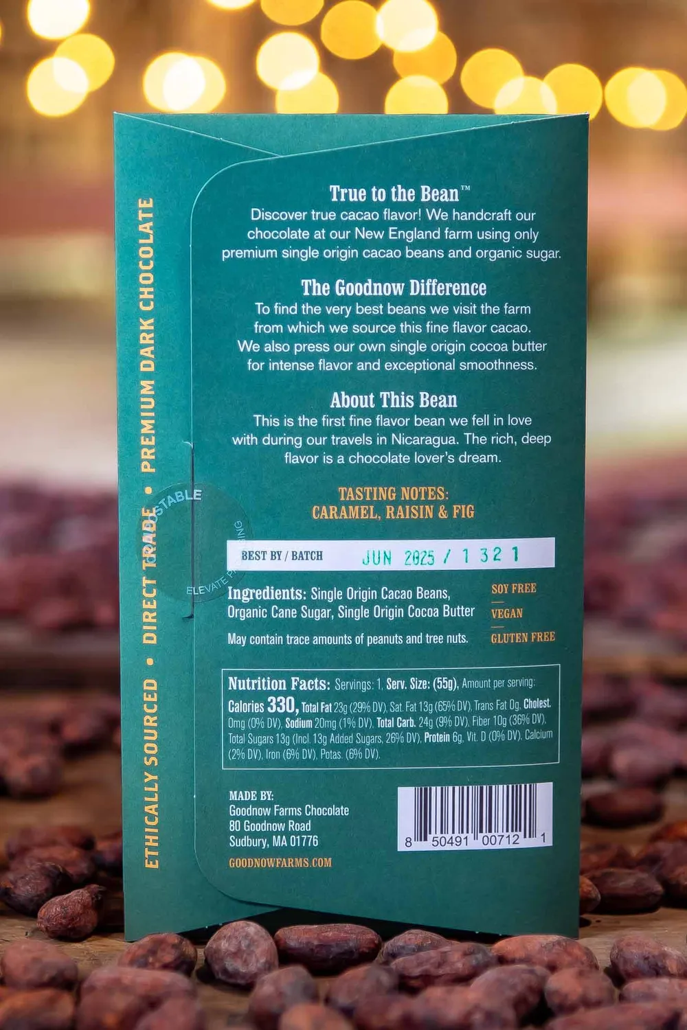 Goodnow Farms El Carmen chocoladereep Nicaragua puur