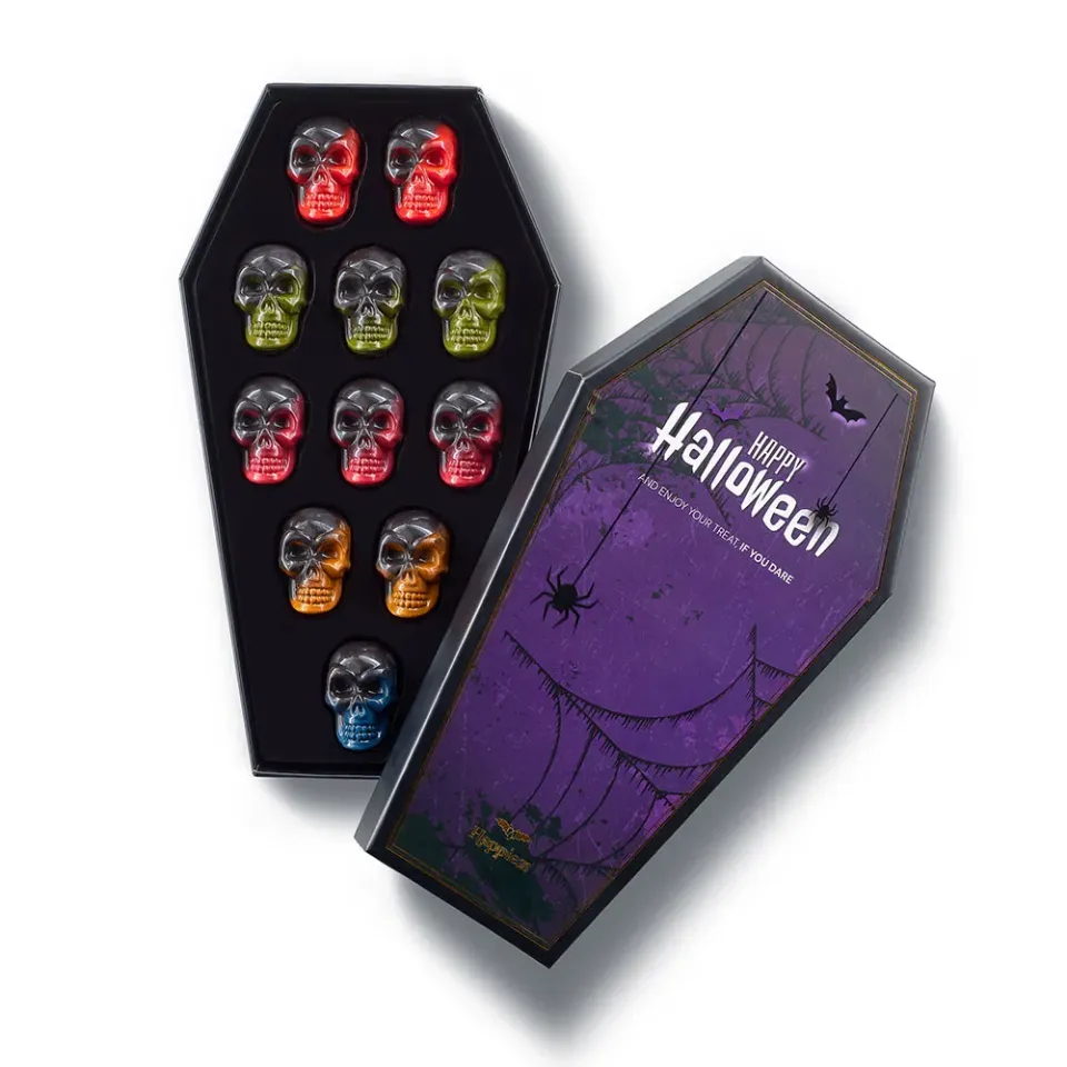 Chocoladebezorgd Sweet skulls bonbons 11 stuks