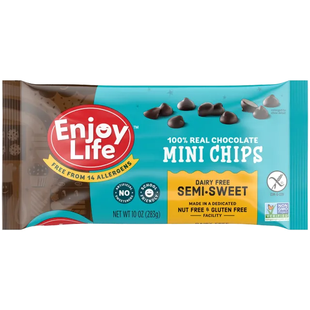 Enjoy Life Foods Semi-Sweet Mini Chips bakchocolade 283 g