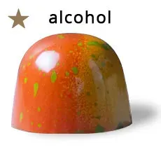 Chocoladebezorgd Advocaat bonbon losse praline met ei
