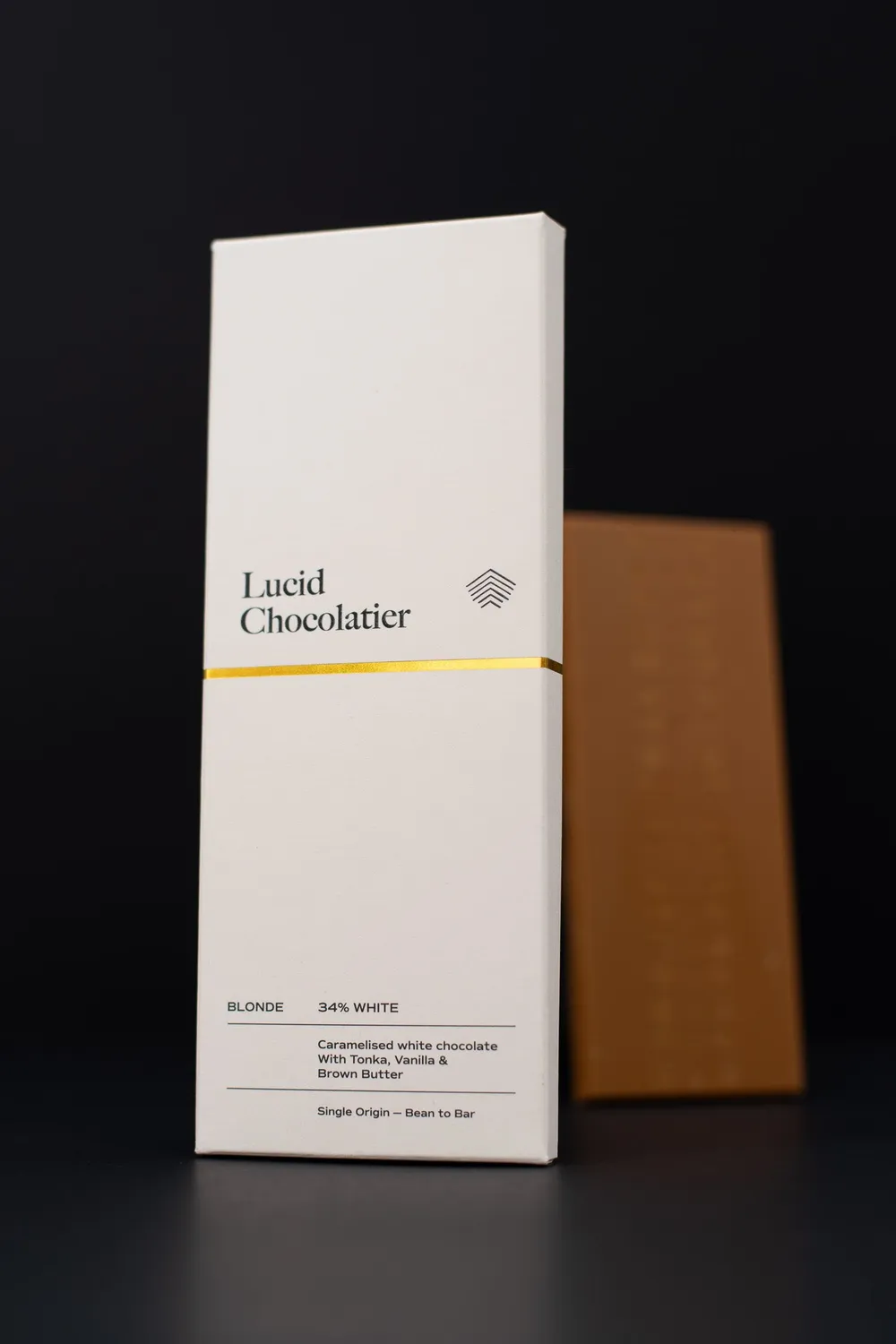Lucid Core Blonde 34% chocoladereep karamel 60g