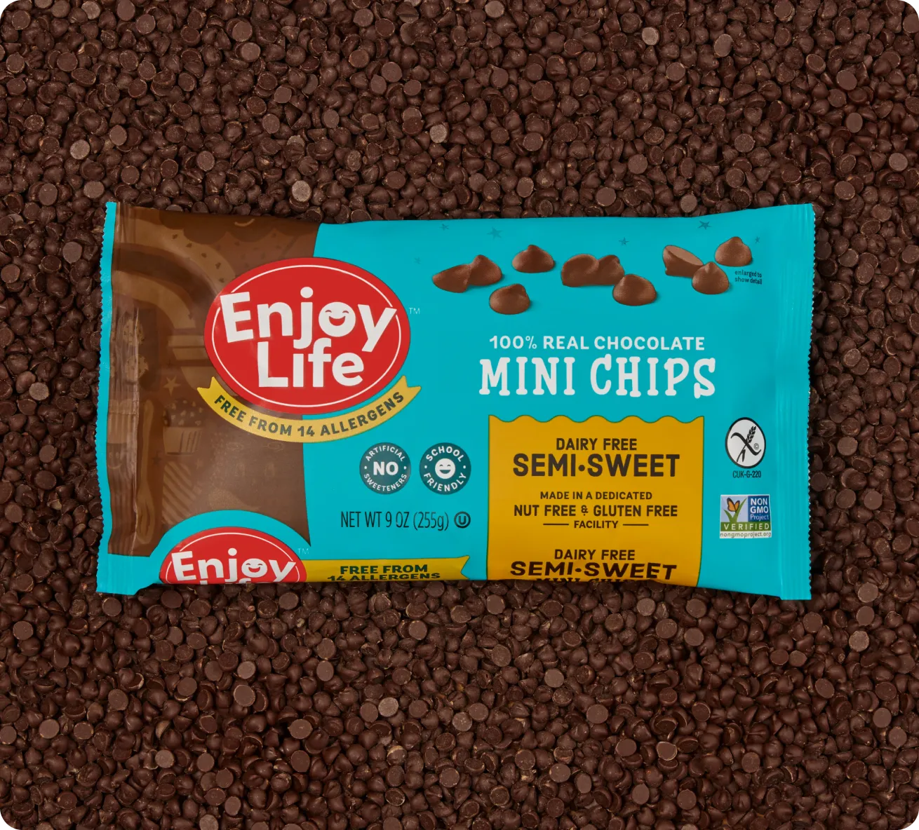 Enjoy Life Semi-Sweet Mini Chips chocoladechips 283 g vegan