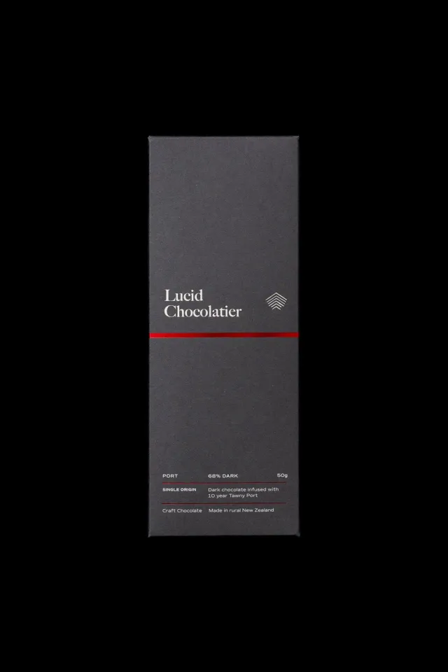 Lucid Chocolatier Infusion Port chocoladereep tawny karamel