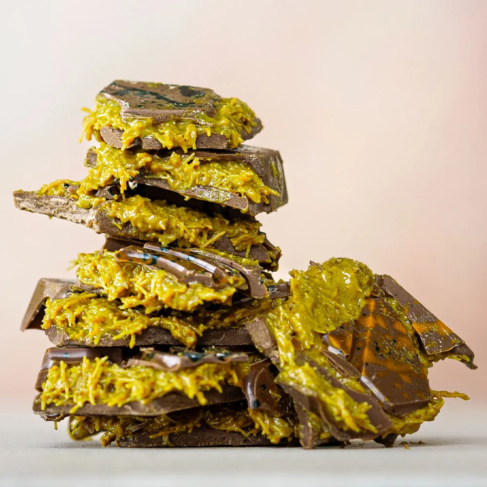 Chocoladebezorgd Barzz Dubai reep pistache knafeh 220 g