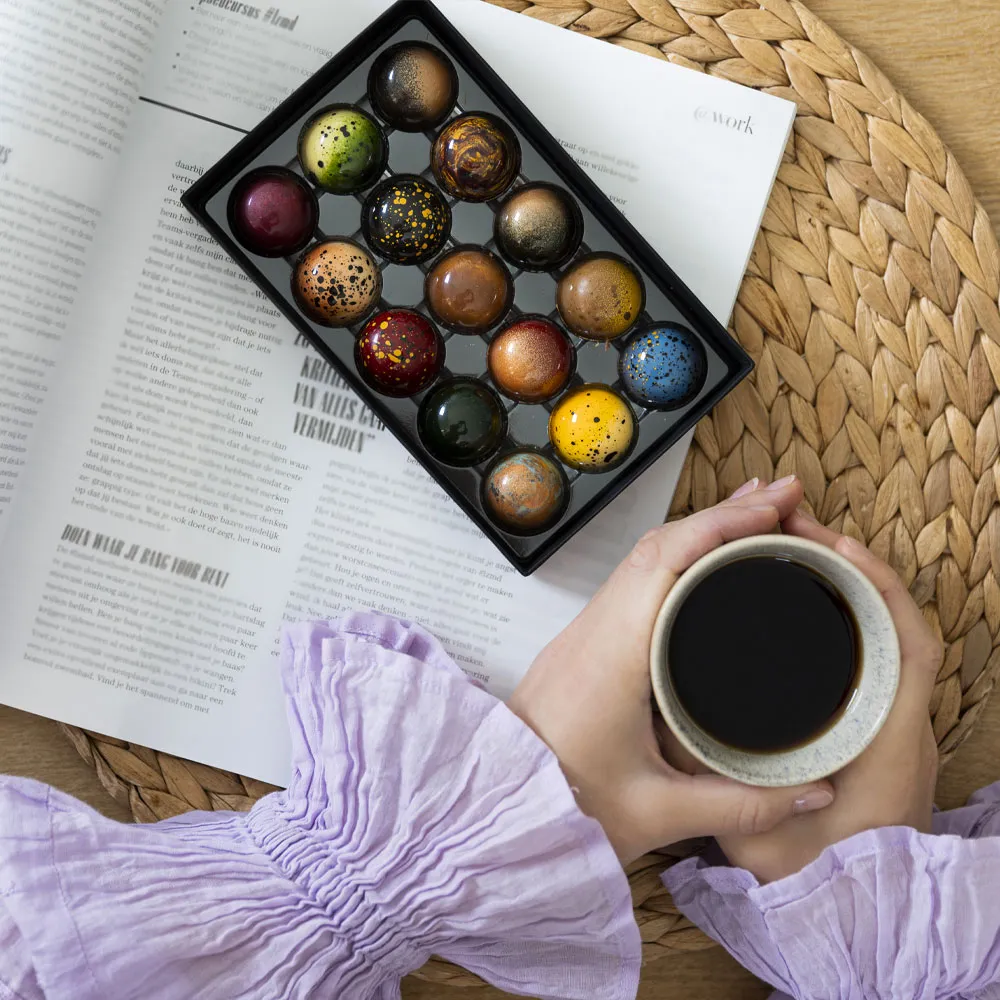 Chocoladebezorgd Stippen bonbons 15 stuks brievenbus