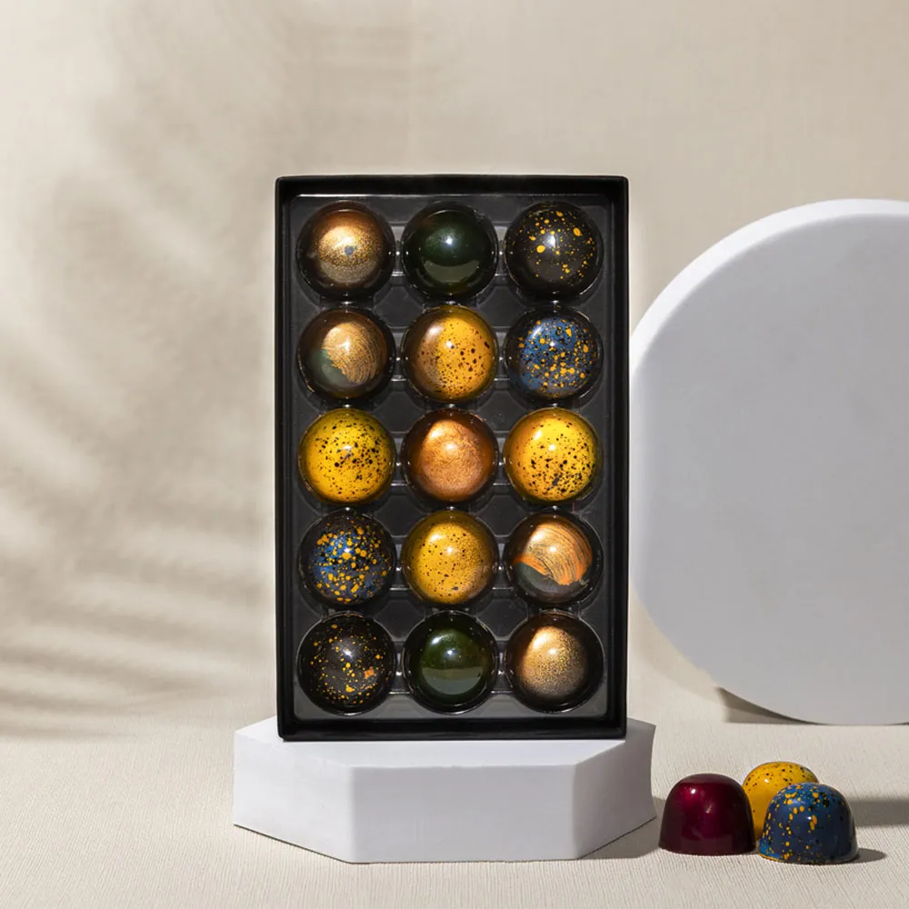 Chocoladebezorgd Stippen bonbons 15 stuks brievenbus