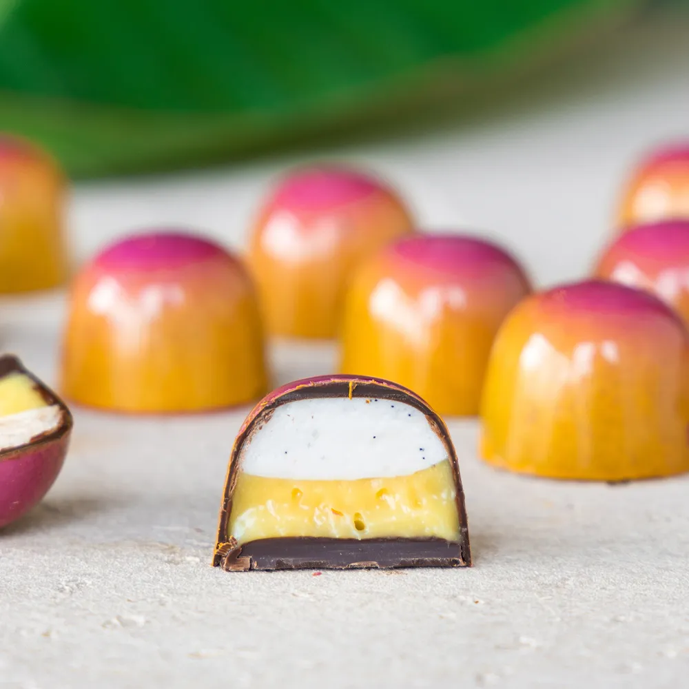 Chocoladebezorgd Moederdag bonbons 35 stuks alcoholvrij cadeau
