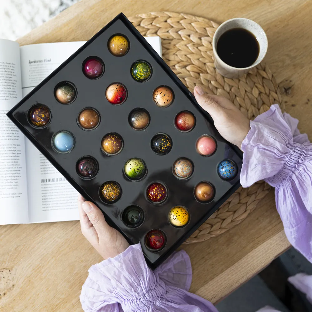 Chocoladebezorgd Jij bent een topper bonbons 24 stuks alcoholvrij
