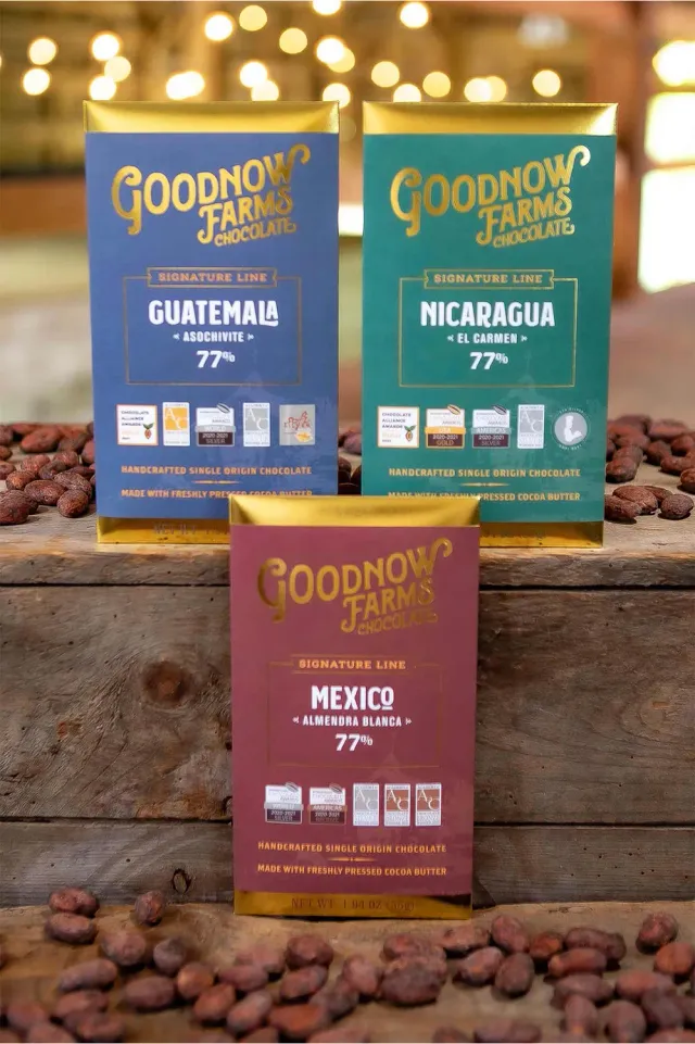 Goodnow Farms Chocolate Central America Collection repen 3x55g puur