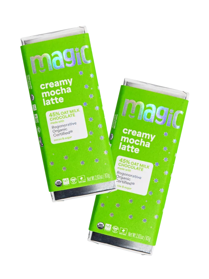 Magic Chocolate Creamy Mocha Latte chocoladereep 2-pack koffie