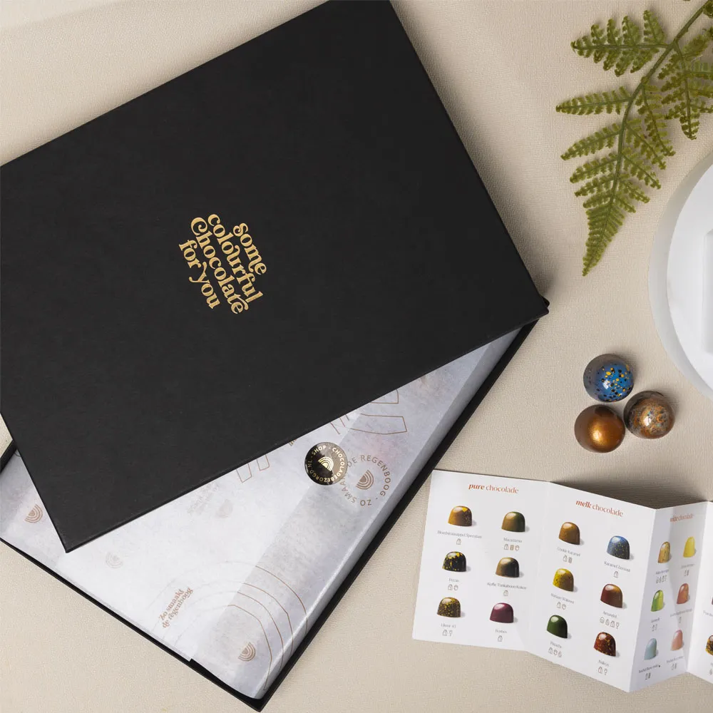 Chocoladebezorgd Let's Celebrate Box bonbons 21 stuks feest