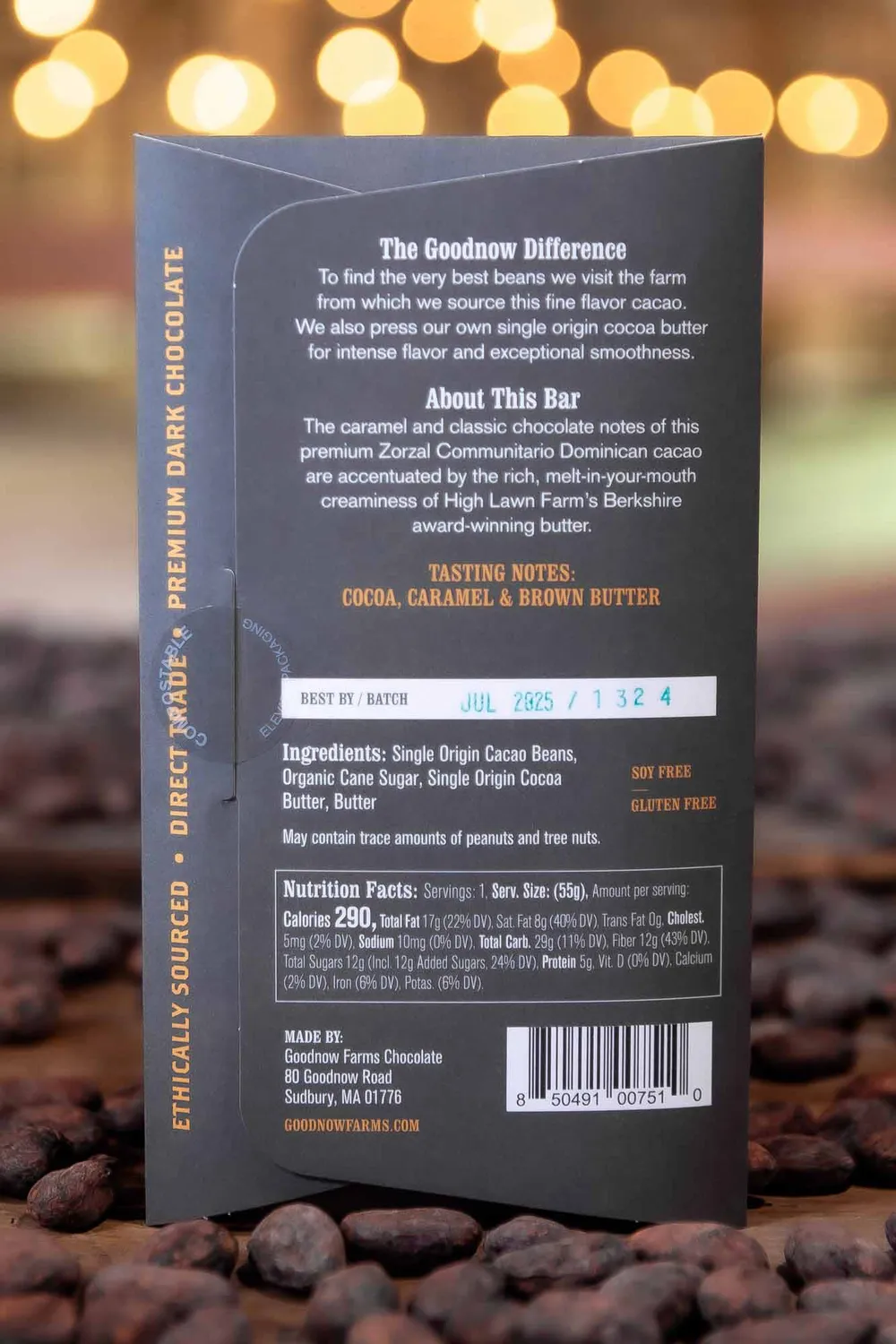 Goodnow Farms Special Reserve Brown Butter chocoladereep bruine boter