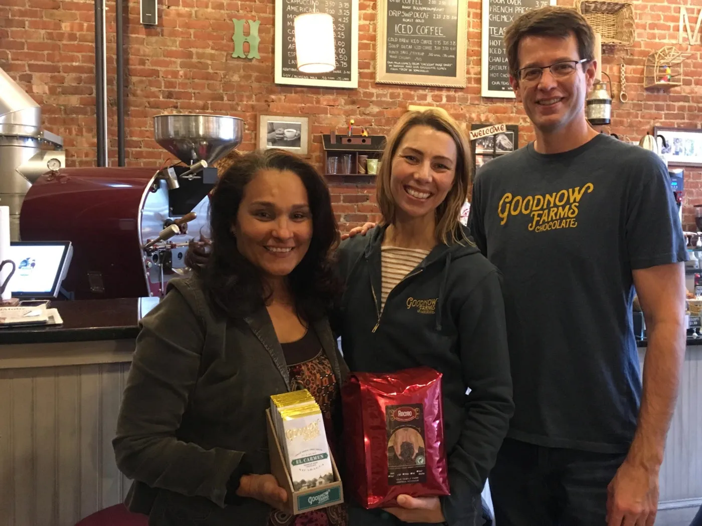 Goodnow Farms Maker’s Choice El Carmen koffie chocoladereep crunch