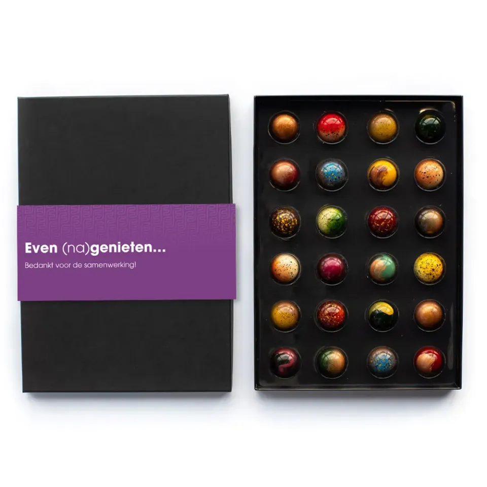 Chocoladebezorgd Fresh Focus Bonbons 24 Stuks Fris