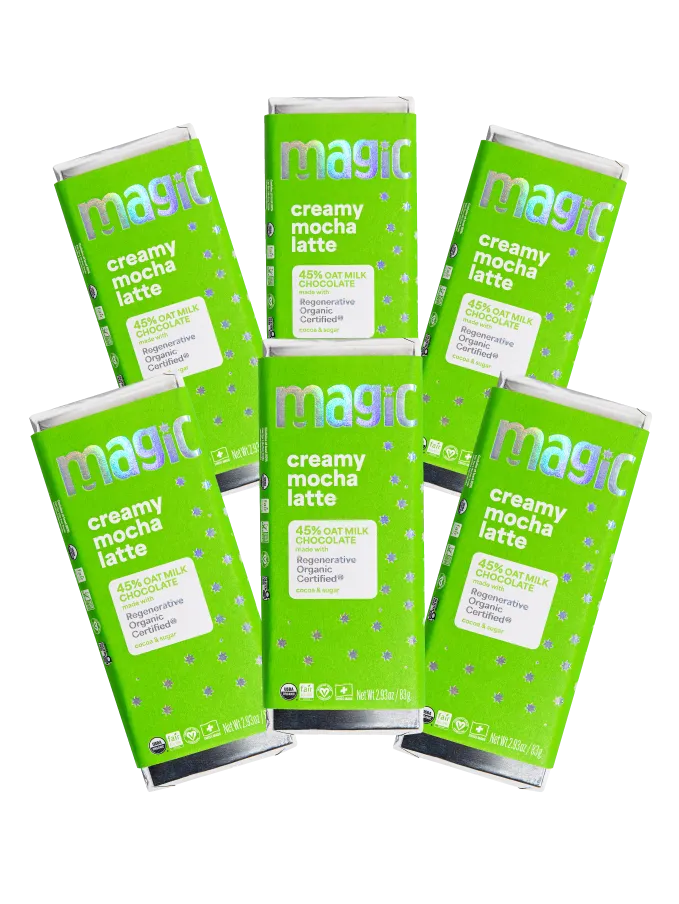 Magic Chocolate Creamy Mocha Latte chocoladereep 2-pack koffie