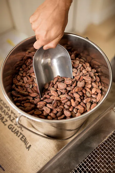 Goodnow Farms Almendra Blanca 77% chocoladereep puur single origin