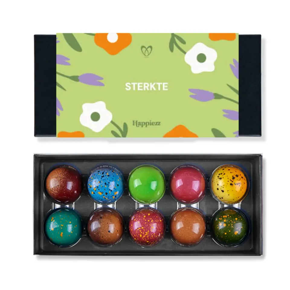 Chocoladebezorgd Sterkte bonbons 10 stuks alcoholvrij