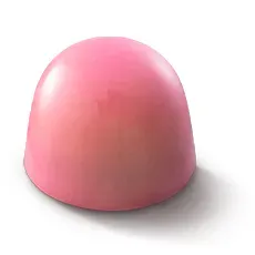 Chocoladebezorgd Beschuit roze muisjes geboorte