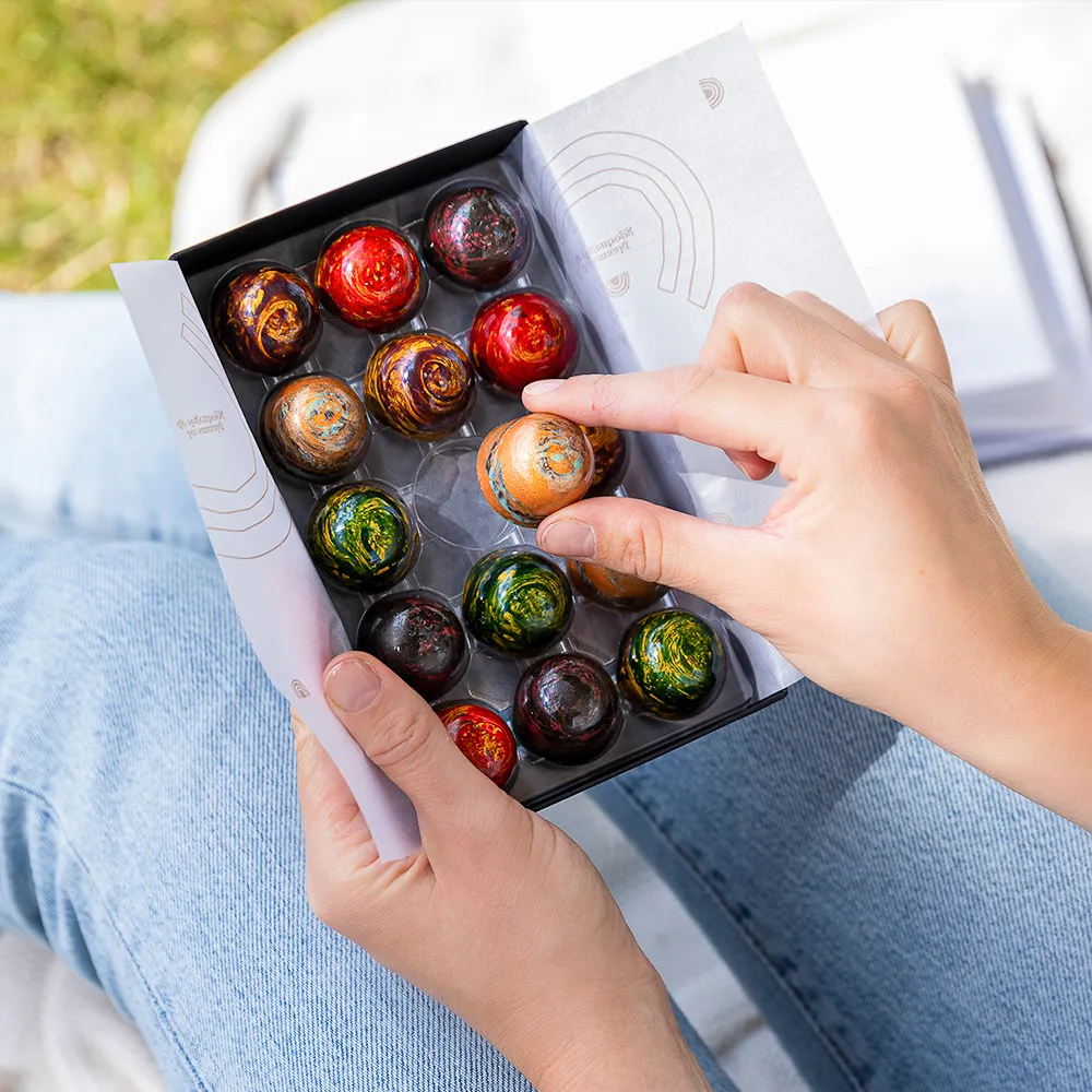 Chocoladebezorgd Vegan bonbons 15 stuks zelf samenstellen