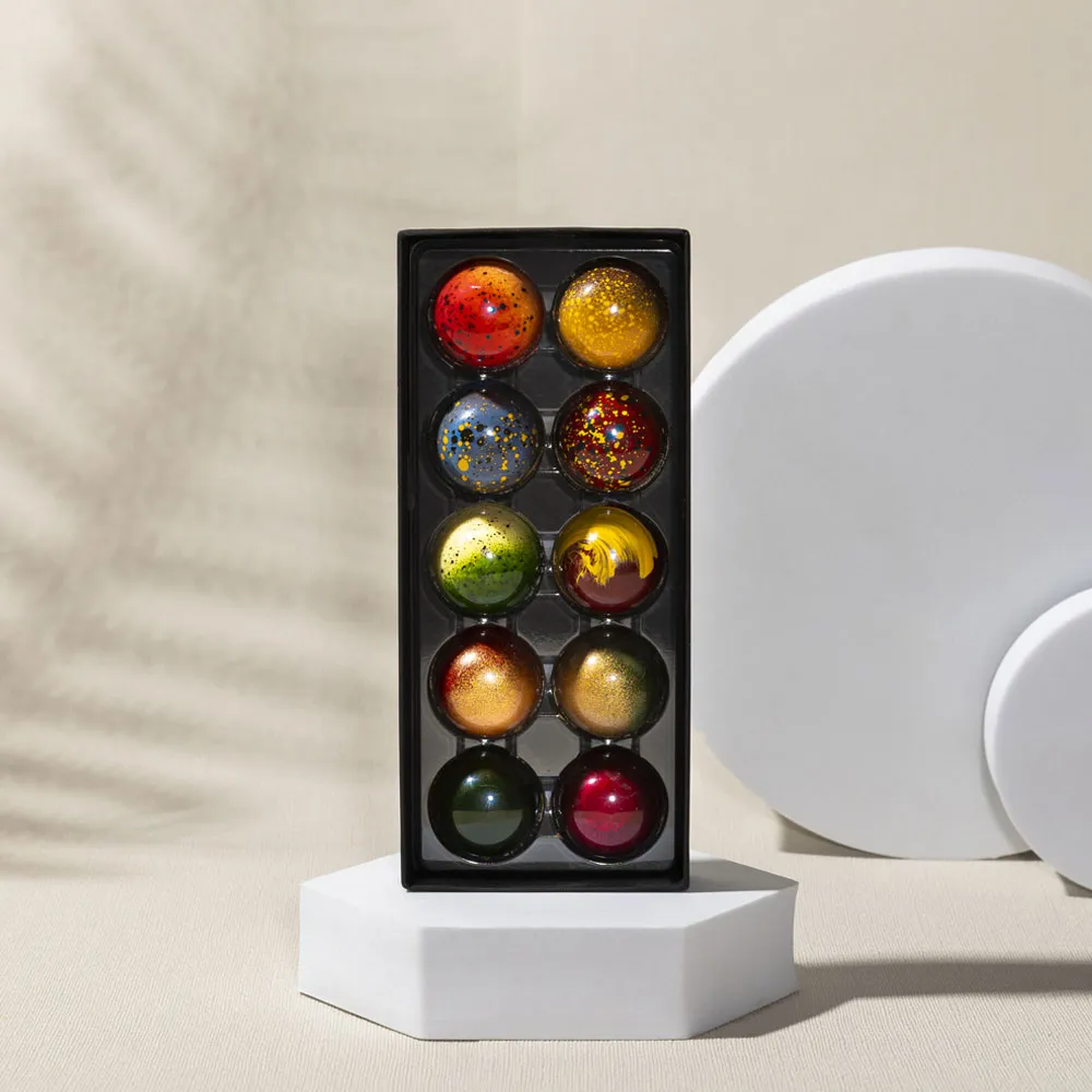 Chocoladebezorgd Vlaggetjes bonbons 10 stuks brievenbus melk