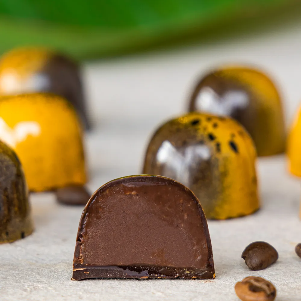 Chocoladebezorgd Vegan bonbons 15 stuks zelf samenstellen