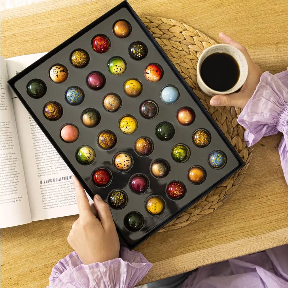 Chocoladebezorgd Verjaardag bonbons 35 stuks