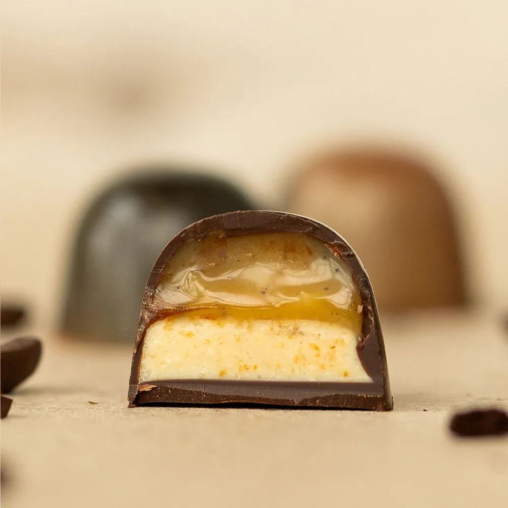 Chocoladebezorgd Sorry bonbons 35 stuks doos alcoholvrij mix