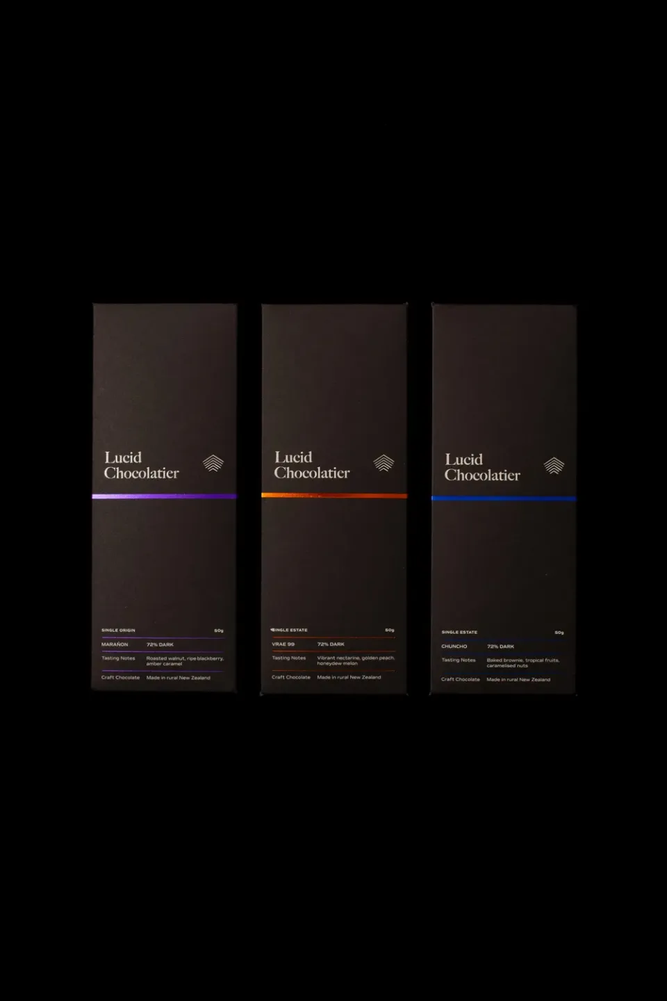 Lucid Purist Origin Starter Pack chocoladeset 3 repen