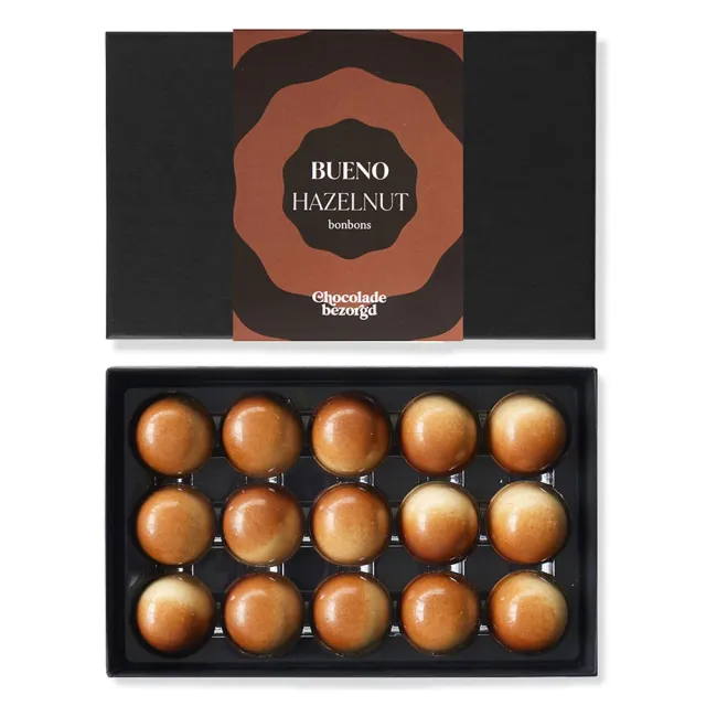Chocoladebezorgd Bueno Hazelnut bonbons 15 stuks