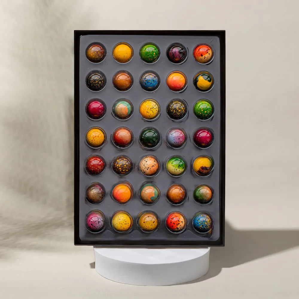 Chocoladebezorgd Verjaardag bonbons 35 stuks